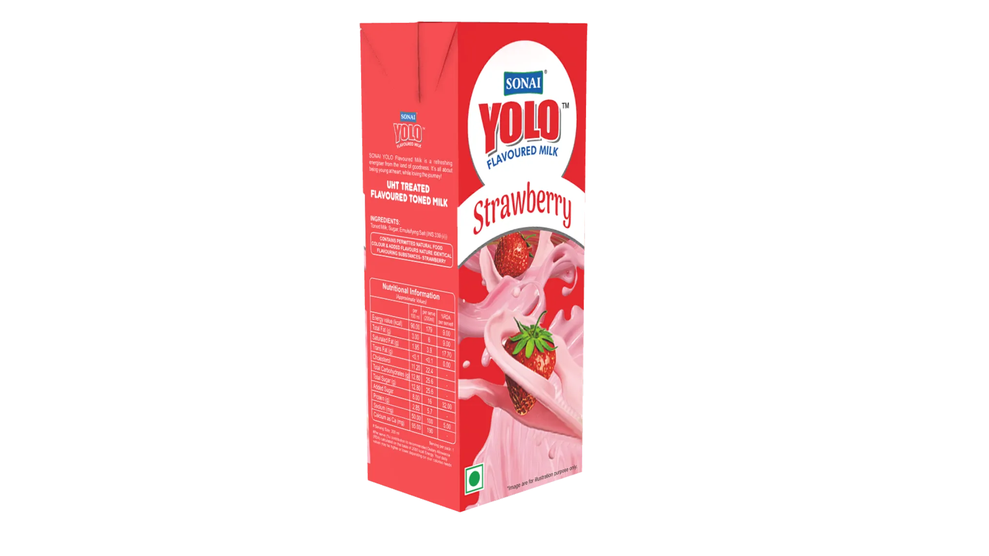 Strawberry Tetra Pack
