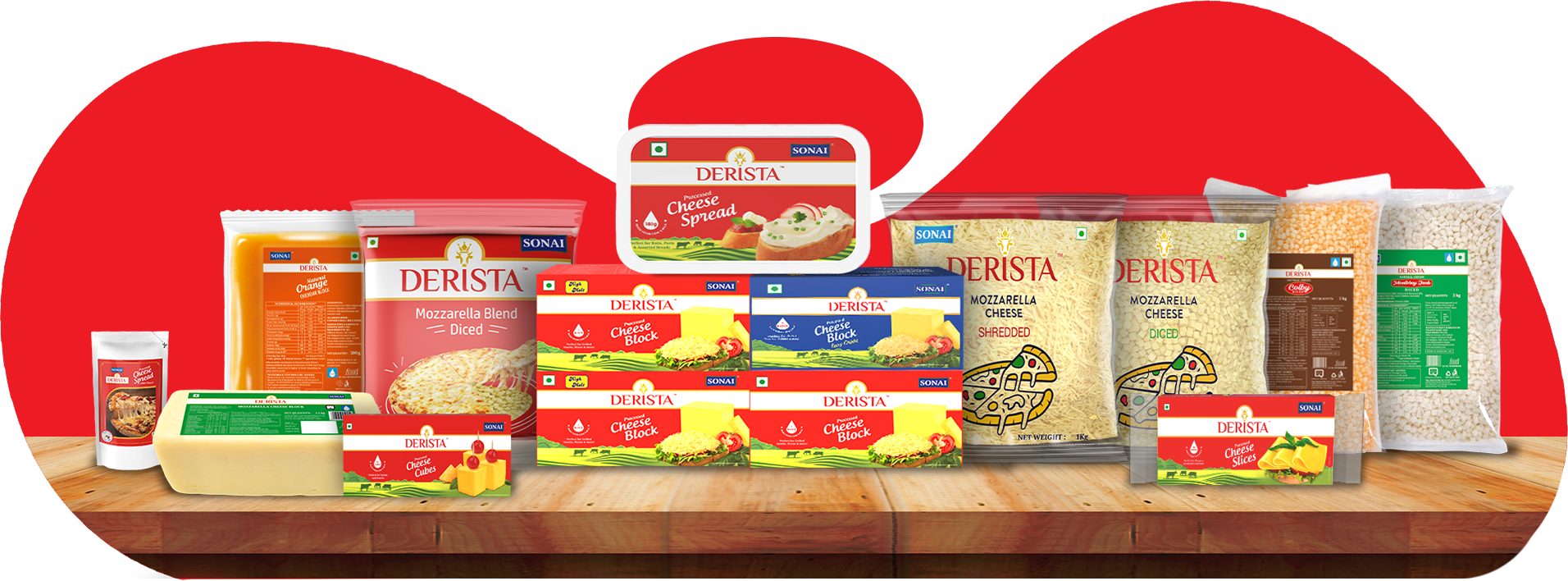 Derista cheese product family